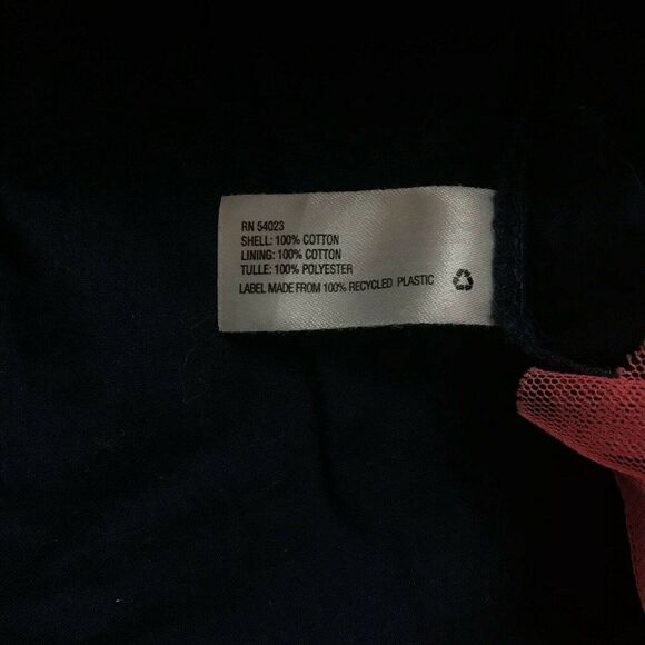 Gap Kids Girls Navy Polka Dots Elastic Waist Pull On A Line Skirt Size XL - Picture 5 of 7